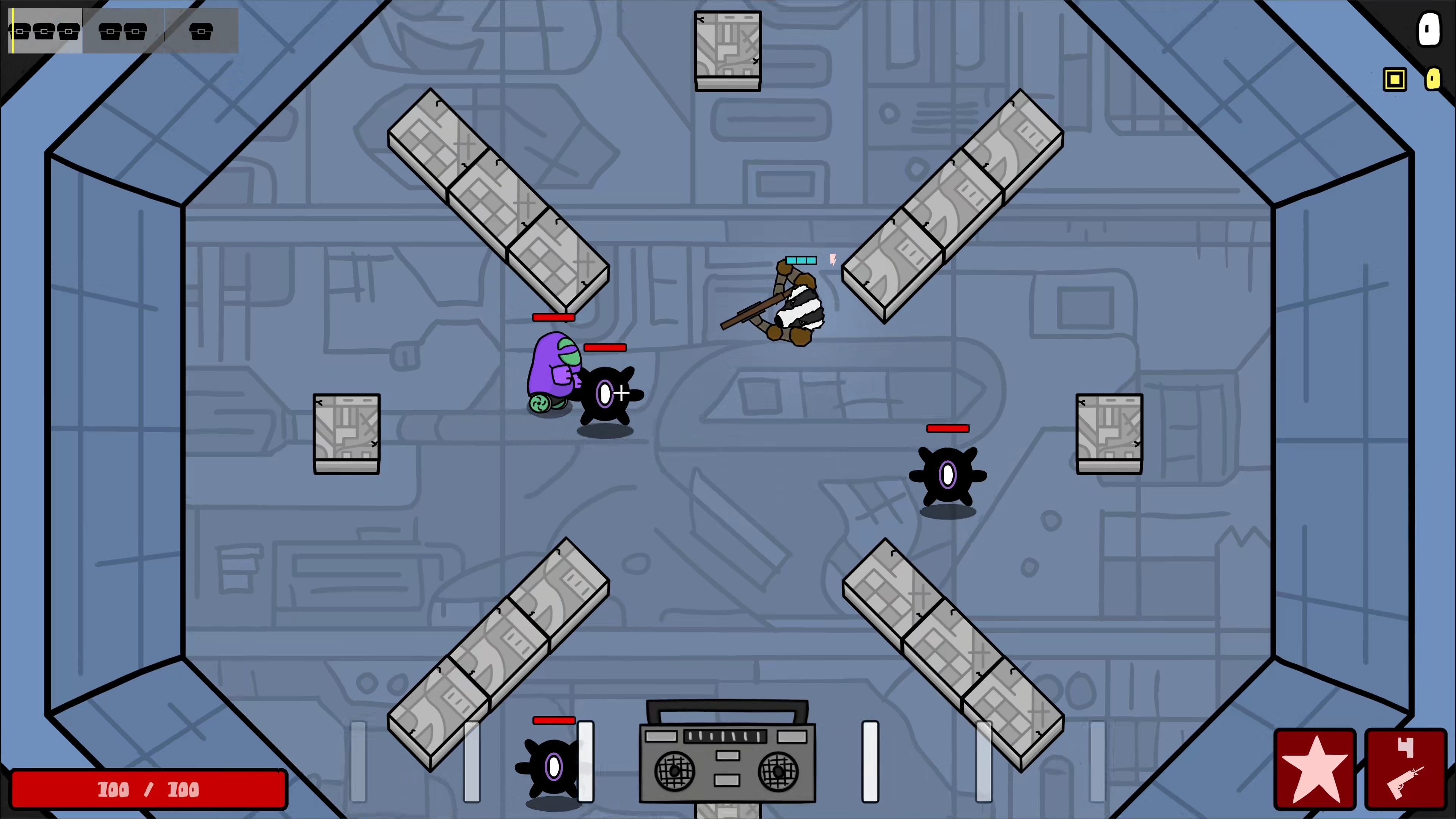 Image of room with full floor
