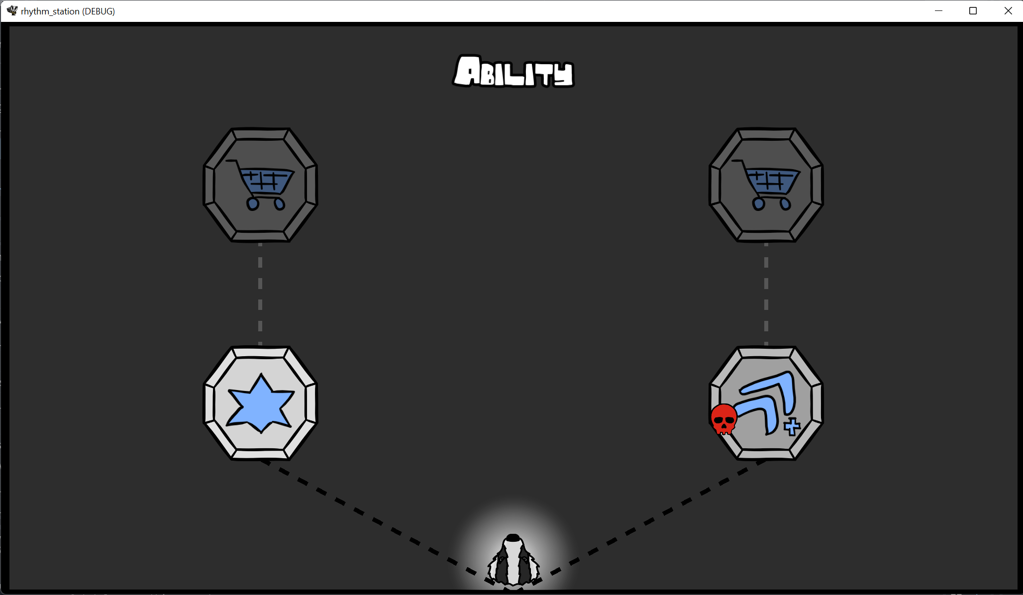 Image path selection for the third last room of the section