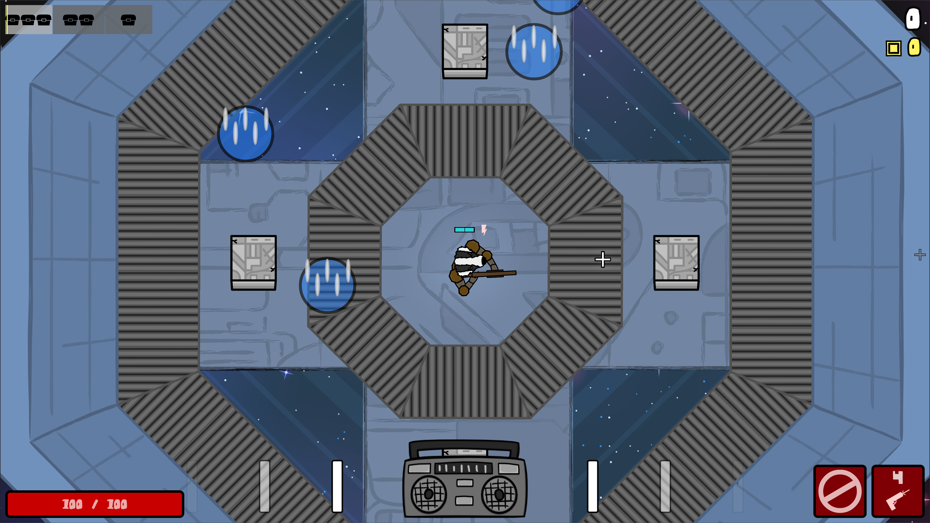 Image of level with conveyors