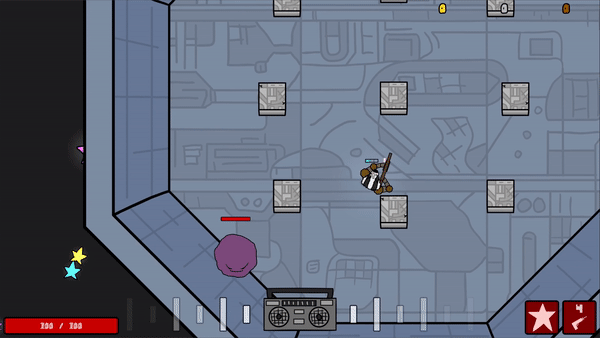 Gif of boss movement
